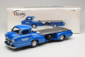 Mercedes Renntransporter Blaues Wunder iScale 1:18 118000000006-P1 Kov – obrázok 6 z 6