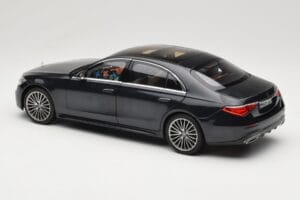 Mercedes S-Class W223 AMG Line Anthracite Blue Norev 1:18 183800 Kov – obrázok 7 z 8