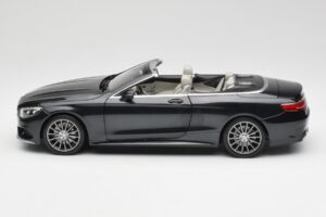 Mercedes S-Class Kabriolet A217 Magnetite Čierny Metalíza Norev 1:18 B66960354 Kov – obrázok 4 z 8