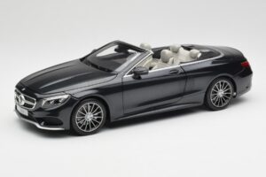Mercedes S-Class Kabriolet A217 Magnetite Čierny Metalíza Norev 1:18 B66960354 Kov