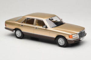 Mercedes S-Class W126 Metallic Beige MCG 1:18 MCG18548 Kov – obrázok 4 z 6