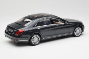 Mercedes S-Class W222 Modrý Antracit Metallic Norev 1:18 B66960157 Kov – obrázok 3 z 8
