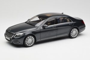 Mercedes S-Class W222 Modrý Antracit Metallic Norev 1:18 B66960157 Kov