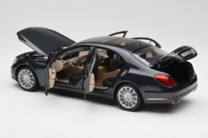 Mercedes S-Class W222 Modrý Antracit Metallic Norev 1:18 B66960157 Kov – obrázok 5 z 8