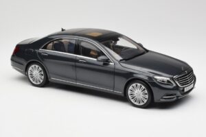 Mercedes S-Class W222 Modrý Antracit Metallic Norev 1:18 B66960157 Kov – obrázok 6 z 8