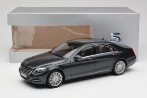 Mercedes S-Class W222 Modrý Antracit Metallic Norev 1:18 B66960157 Kov – obrázok 8 z 8