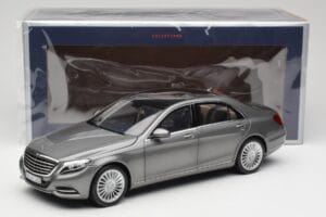 Mercedes S-Class W222 Grey Metallic Norev 1:18 183481 Kov – obrázok 8 z 8