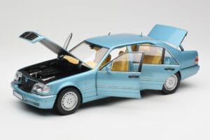 Mercedes S500 W140 Tyrkysový Metallic Norev 1:18 183561 Kov – obrázok 2 z 8