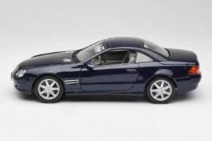 Mercedes SL 500 R230 Modrý Maisto 1:18 B66962126 Kov – obrázok 4 z 8