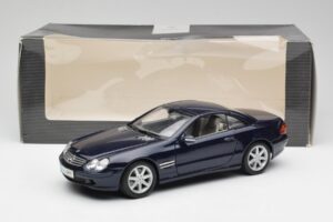 Mercedes SL 500 R230 Modrý Maisto 1:18 B66962126 Kov – obrázok 8 z 8