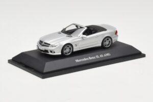 Mercedes SL 65 AMG R230 Strieborný Minichamps 1:43 B66960601 Kov – obrázok 2 z 4