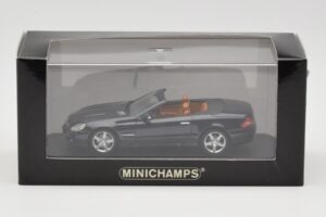 Mercedes SL R230 Čierny Minichamps 1:43 B66961922 Kov – obrázok 4 z 4