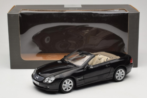 Mercedes SL R129 Čierny Minichamps 1:18 B66962171 Kov – obrázok 11 z 11