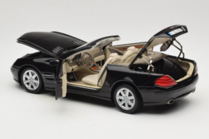Mercedes SL R129 Čierny Minichamps 1:18 B66962171 Kov – obrázok 6 z 11