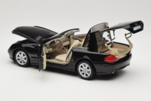 Mercedes SL R129 Čierny Minichamps 1:18 B66962171 Kov – obrázok 7 z 11