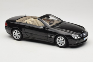 Mercedes SL R129 Čierny Minichamps 1:18 B66962171 Kov – obrázok 8 z 11