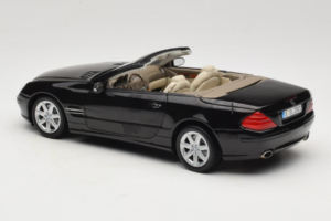 Mercedes SL R129 Čierny Minichamps 1:18 B66962171 Kov – obrázok 9 z 11