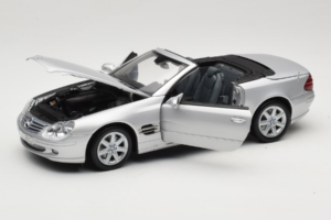 Mercedes SL R129 Strieborný Minichamps 1:18 B66962133 Kov – obrázok 2 z 10