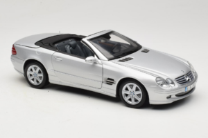 Mercedes SL R129 Strieborný Minichamps 1:18 B66962133 Kov – obrázok 8 z 10