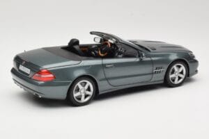 Mercedes SL R230 Amiant Green Minichamps 1:18 B66962389 Kov – obrázok 3 z 8