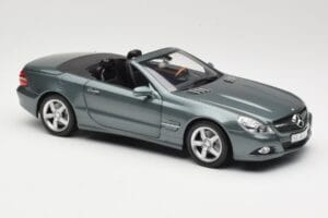 Mercedes SL R230 Amiant Green Minichamps 1:18 B66962389 Kov – obrázok 6 z 8