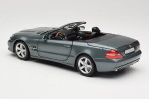 Mercedes SL R230 Amiant Green Minichamps 1:18 B66962389 Kov – obrázok 7 z 8