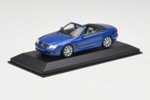Mercedes SL R230 Tanzanite Modrý Minichamps 1:43 B66962250 Kov – obrázok 2 z 4