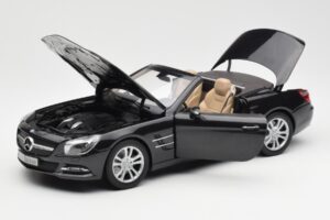Mercedes SL R231 Magnetite Čierna Metalíza Norev 1:18 B66960107 Kov – obrázok 2 z 9