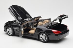 Mercedes SL R231 Magnetite Čierna Metalíza Norev 1:18 B66960107 Kov – obrázok 6 z 9