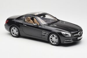 Mercedes SL R231 Magnetite Čierna Metalíza Norev 1:18 B66960107 Kov – obrázok 7 z 9