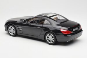 Mercedes SL R231 Magnetite Čierna Metalíza Norev 1:18 B66960107 Kov – obrázok 8 z 9