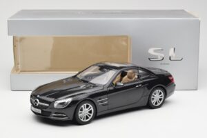 Mercedes SL R231 Magnetite Čierna Metalíza Norev 1:18 B66960107 Kov – obrázok 9 z 9