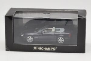 Mercedes SL500 R129 Dark Blue Metallic Minichamps 1:43 SL001 Kov – obrázok 4 z 4