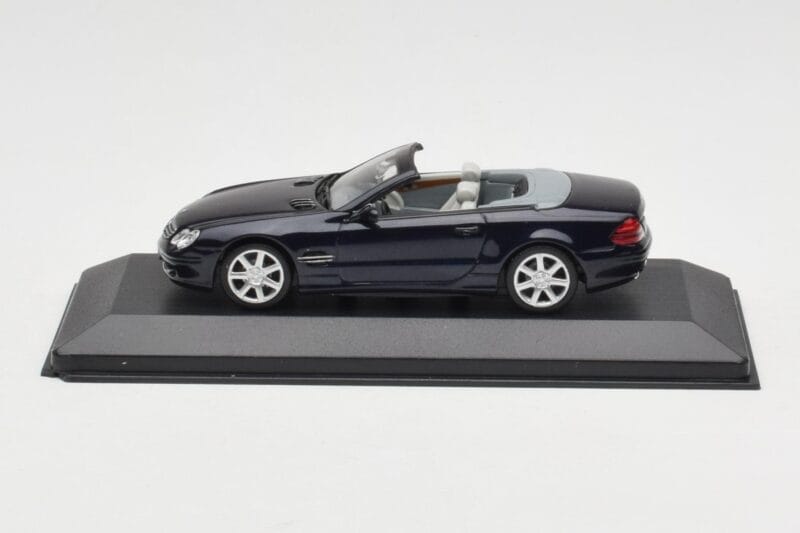 Mercedes SL500 R129 Dark Blue Metallic Minichamps 1:43 SL001 Kov