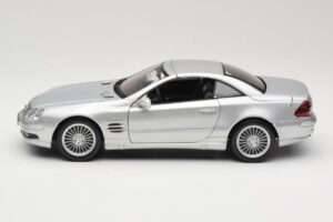 Mercedes SL55 AMG R230 Strieborný Maisto 1:18 36894 Kov – obrázok 4 z 8