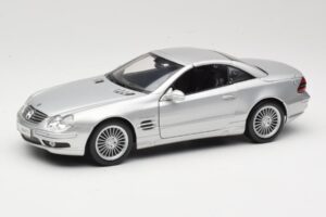 Mercedes SL55 AMG R230 Strieborný Maisto 1:18 36894 Kov