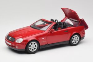 Mercedes SLK 230 R170 Červený Maisto 1:18 56023 Kov – obrázok 2 z 9