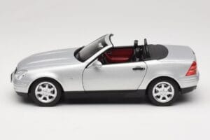 Mercedes SLK R170 Brilliant Silver Norev 1:18 183020 Kov – obrázok 4 z 9