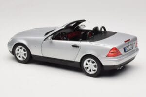 Mercedes SLK R170 Brilliant Silver Norev 1:18 183020 Kov – obrázok 8 z 9