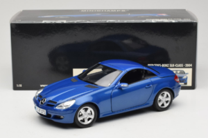 Mercedes SLK R171 Blue Metallic Minichamps 1:18 100033131 Kov – obrázok 11 z 11