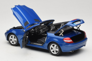 Mercedes SLK R171 Blue Metallic Minichamps 1:18 100033131 Kov – obrázok 7 z 11