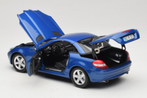 Mercedes SLK R171 Blue Metallic Minichamps 1:18 100033131 Kov – obrázok 8 z 11