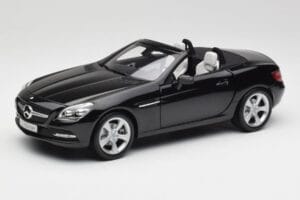 Mercedes SLK R172 Magnetite Čierny Minichamps 1:18 B66960514 Kov