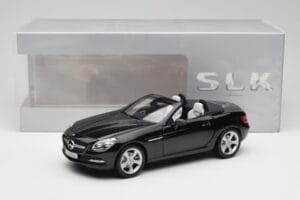 Mercedes SLK R172 Magnetite Čierny Minichamps 1:18 B66960514 Kov – obrázok 8 z 8