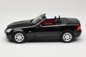 Mercedes SLK200 R170 Čierny Norev 1:18 B66040714 Kov – obrázok 5 z 9