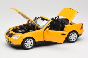 Mercedes SLK200 R170 Žltý Norev 1:18 B66040713 Kov – obrázok 2 z 9