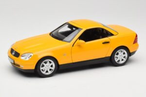 Mercedes SLK200 R170 Žltý Norev 1:18 B66040713 Kov – obrázok 3 z 9