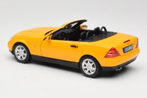 Mercedes SLK200 R170 Žltý Norev 1:18 B66040713 Kov – obrázok 8 z 9