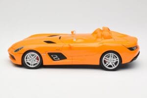 Mercedes SLR McLaren C199 Stirling Moss AMG Solarbeam Metallic Minichamps 1:18 100038400 Kov – obrázok 4 z 8