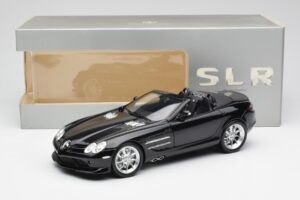 Mercedes SLR McLaren Roadster R199 Crystal Galaxit Čierny Minichamps 1:18 B66961004 Kov – obrázok 8 z 8